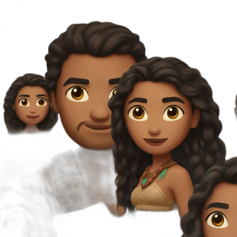 Moana emoji