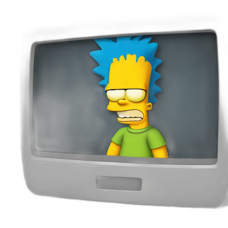 Bart-Simpson emoji