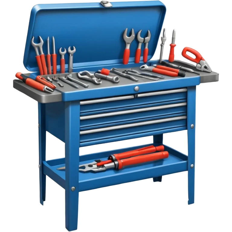 mechanic tool table emoji