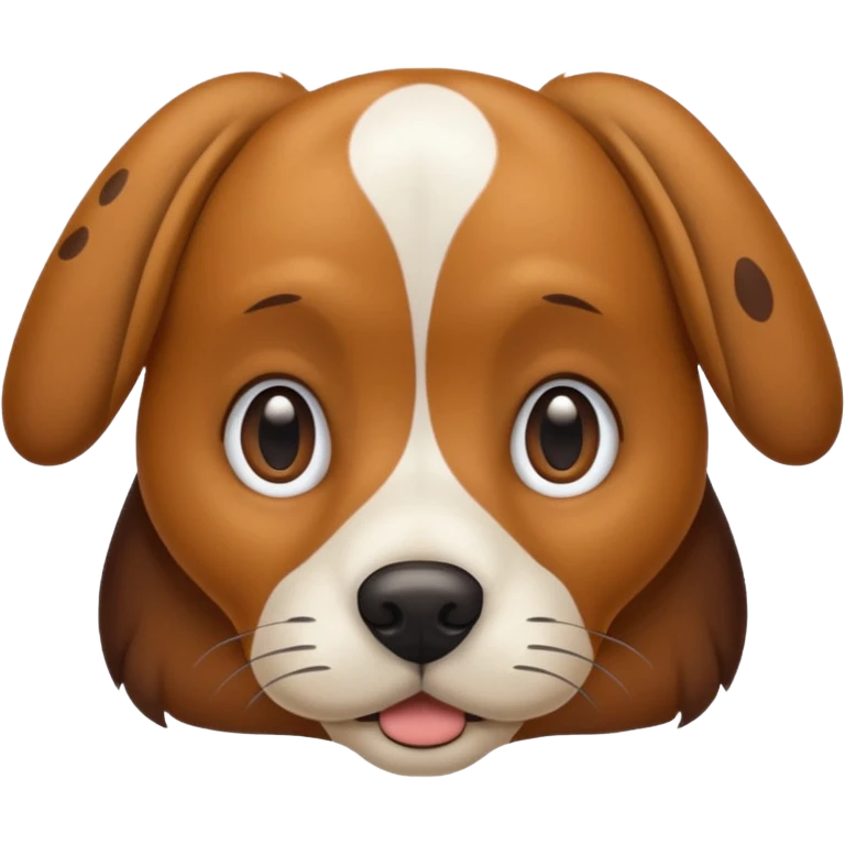 Un perro emoji