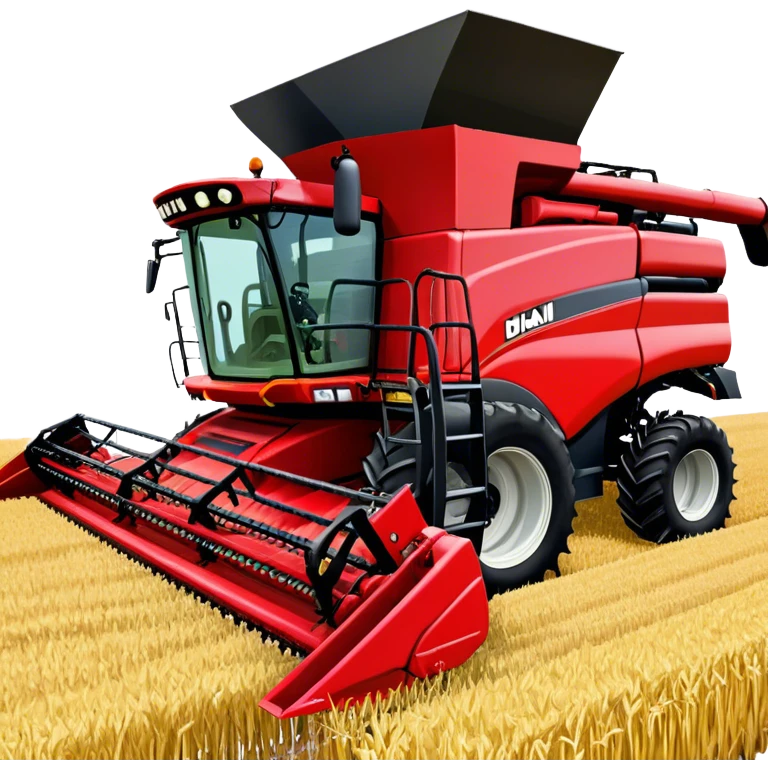 Combine Harvester - Case IH 8250 (Model Year: 2022) (Iconic colour: Red) emoji