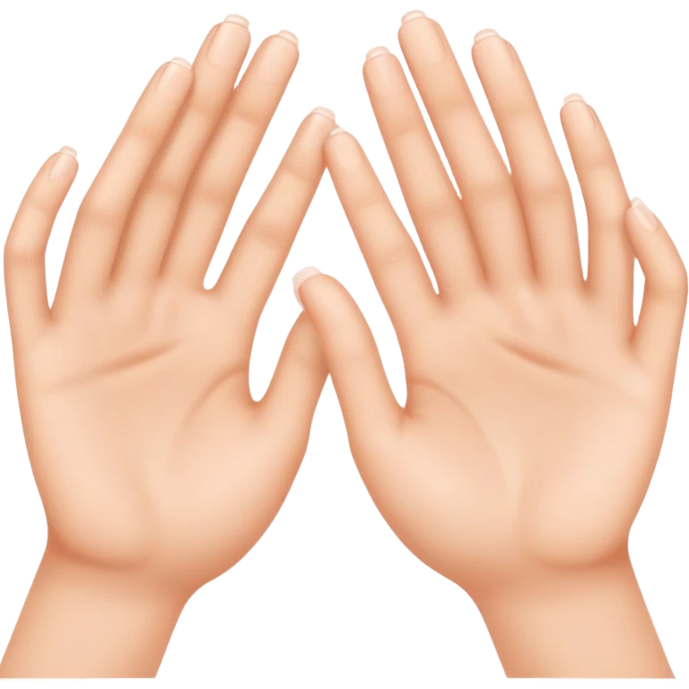 hands innocent  emoji