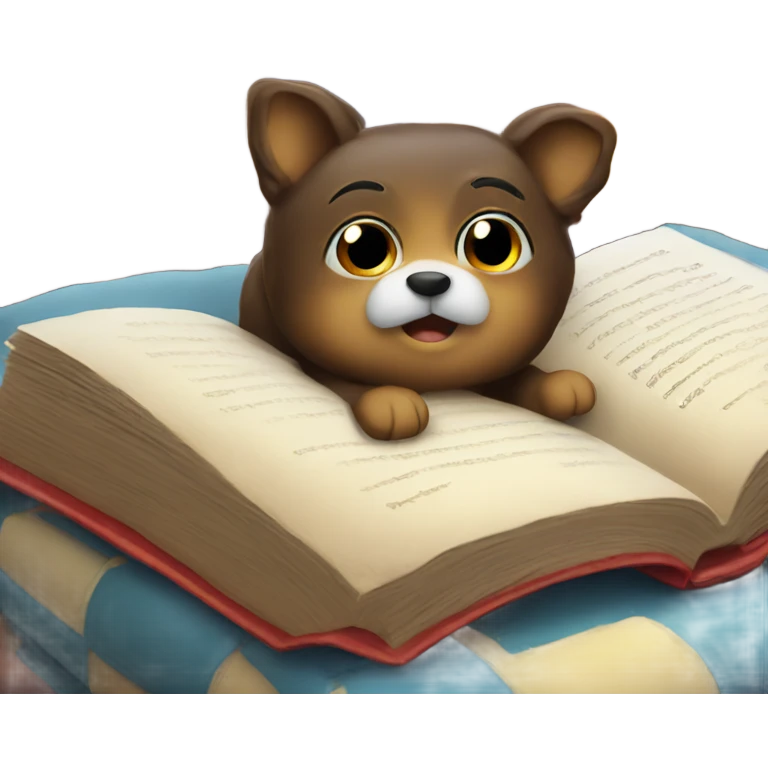 cozy book emoji