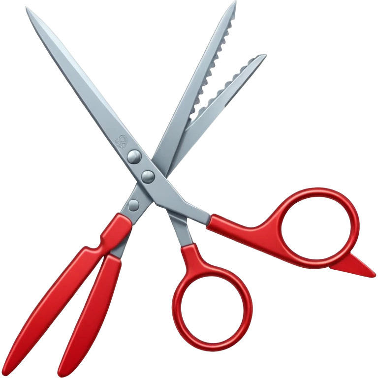 Red scisspr emoji