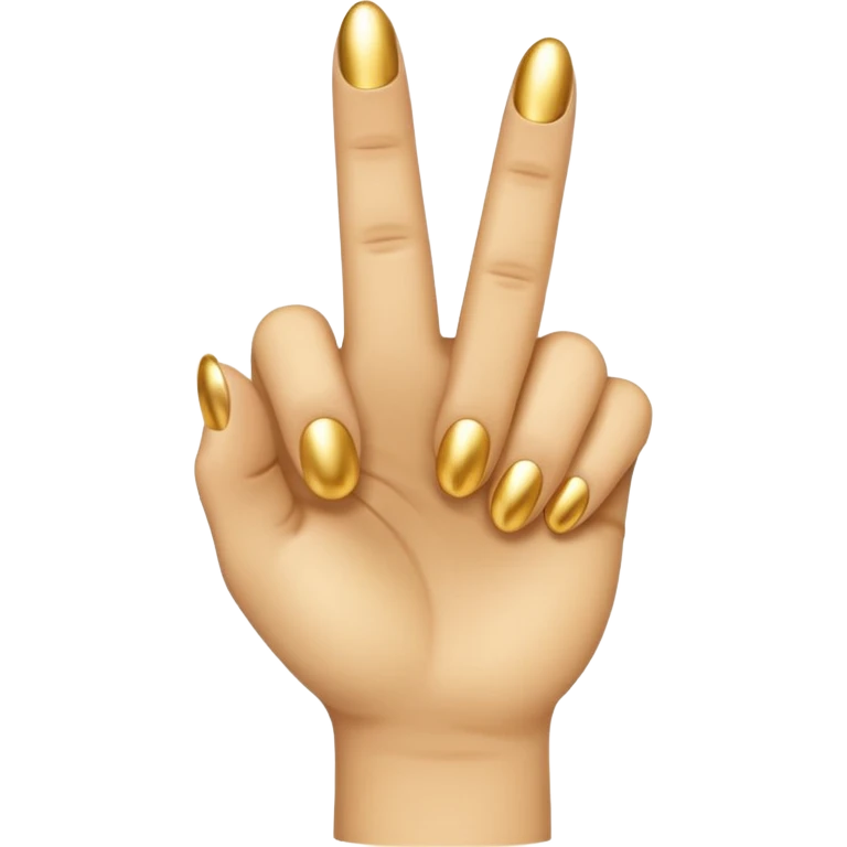 middle finger emoji, light skin tone, transparent background emoji