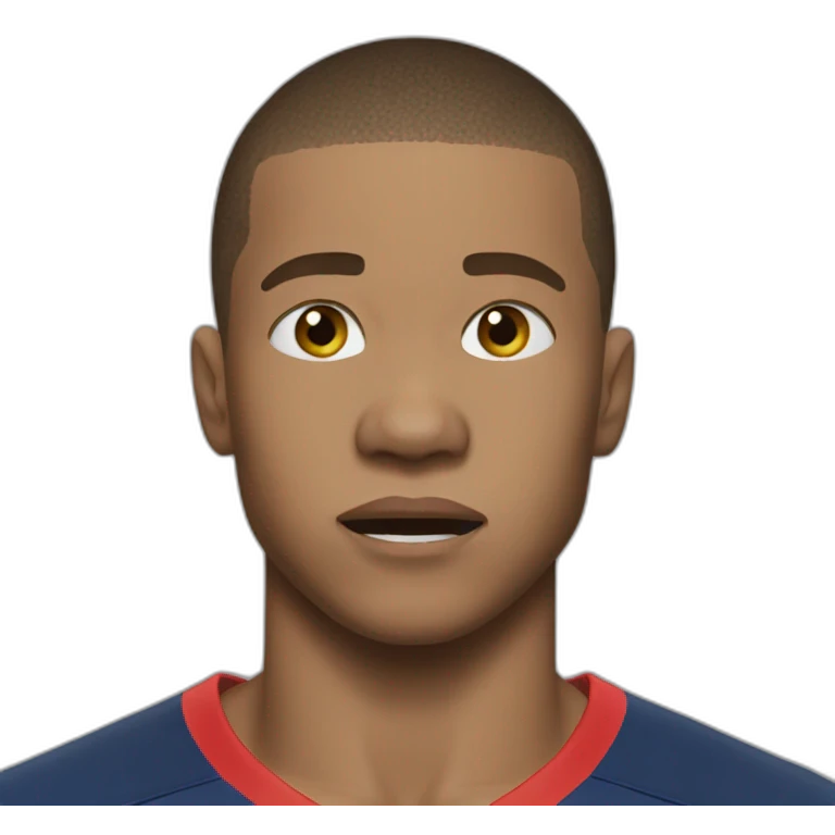 mbappe cry emoji