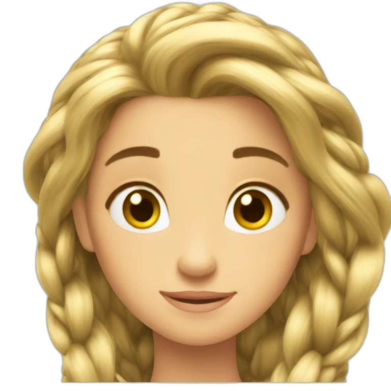 Rapunzel emoji