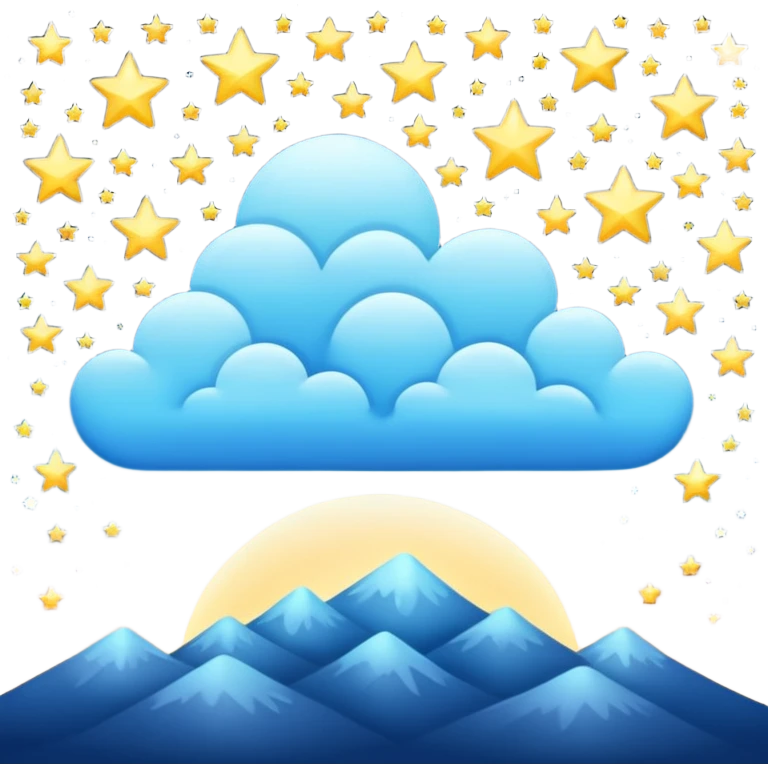 Sky star emoji