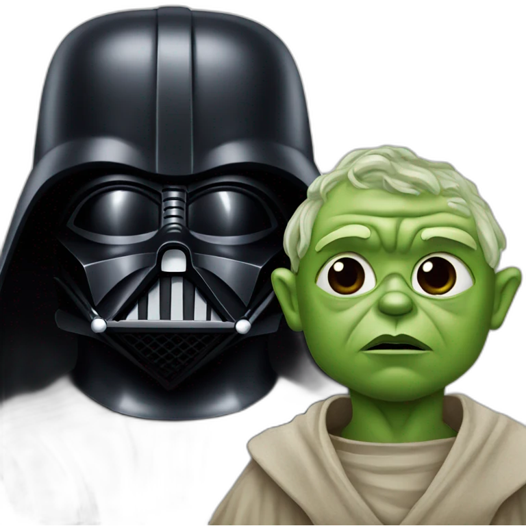darth vader with yoda emoji