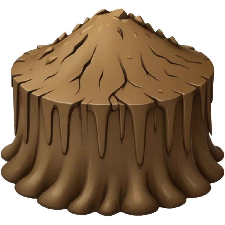 little Mud on a floor  emoji