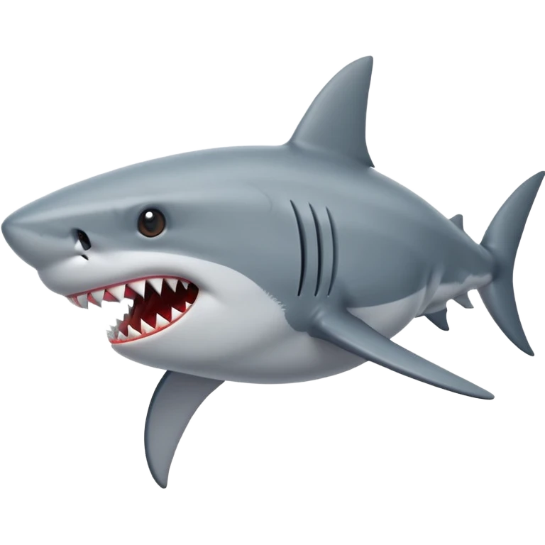 Shark attack emoji
