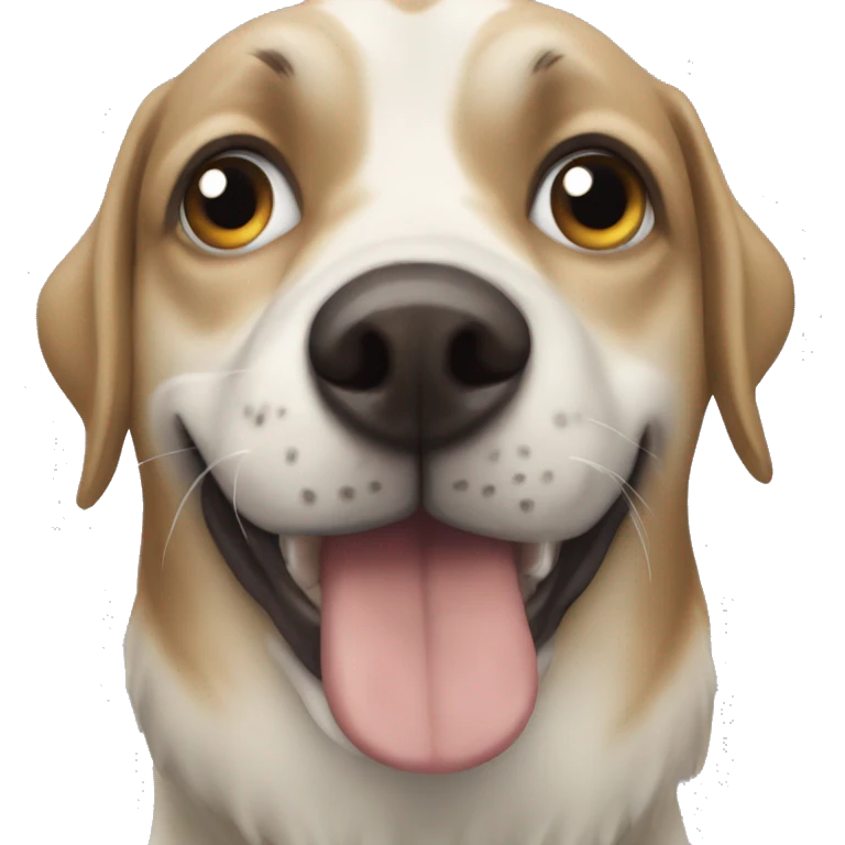 Cod eye dog emoji