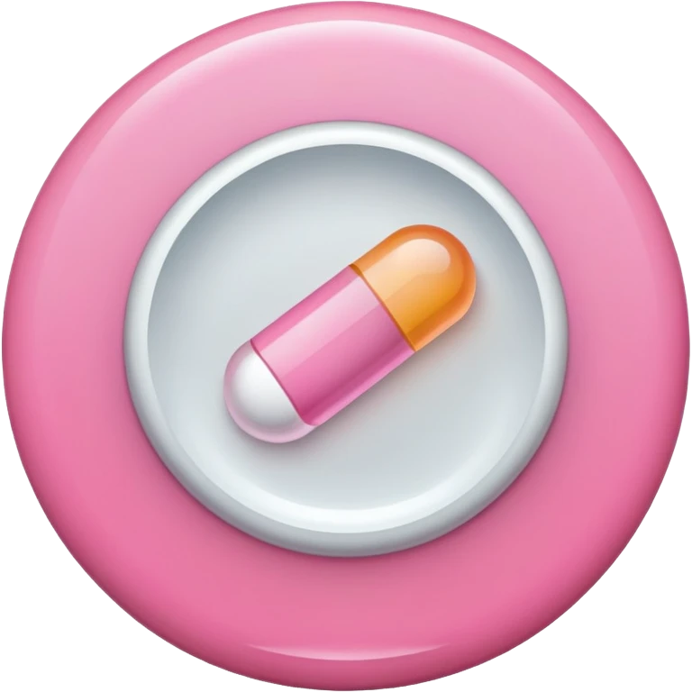 Birth control pink emoji