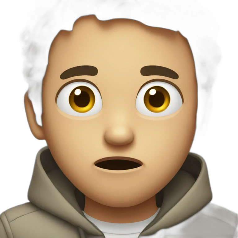 scared emoji