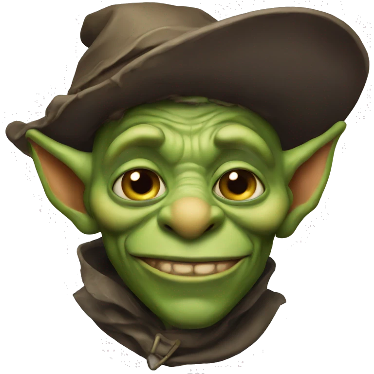 goblin with hat emoji