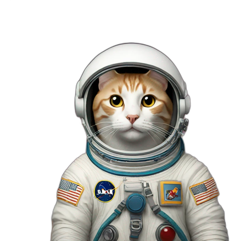 cat cosmonaut emoji