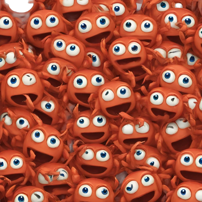 Crab rave emoji