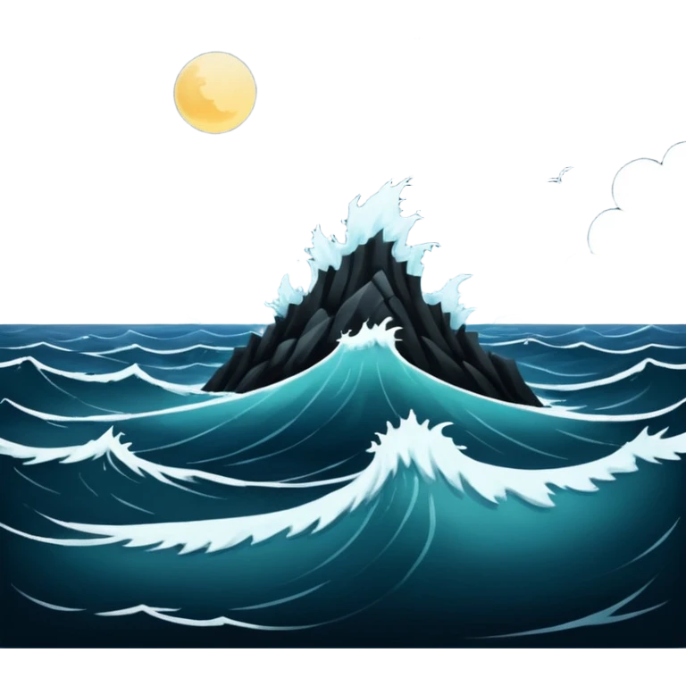 black sea emoji