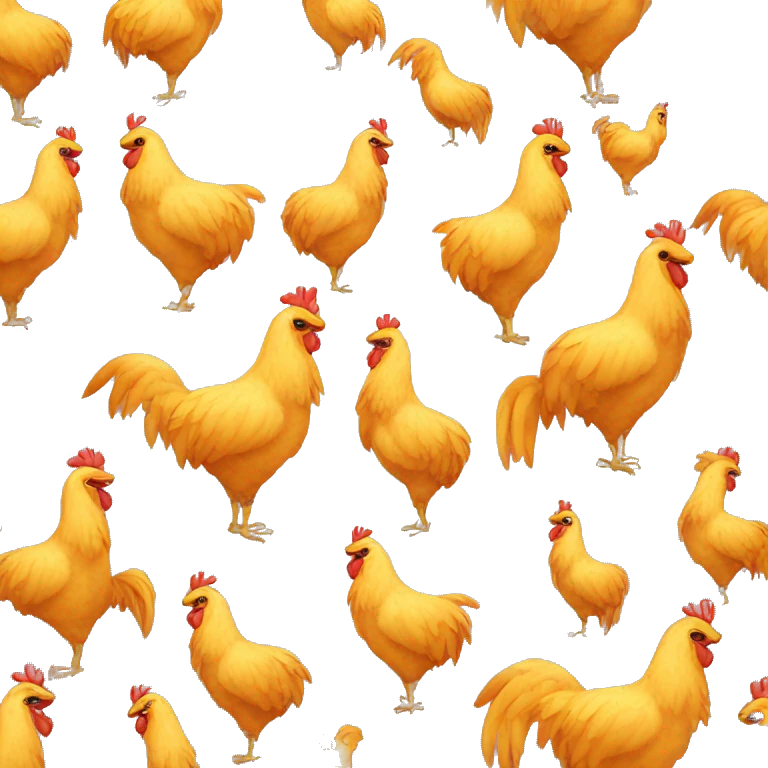 Pollo jirafa emoji