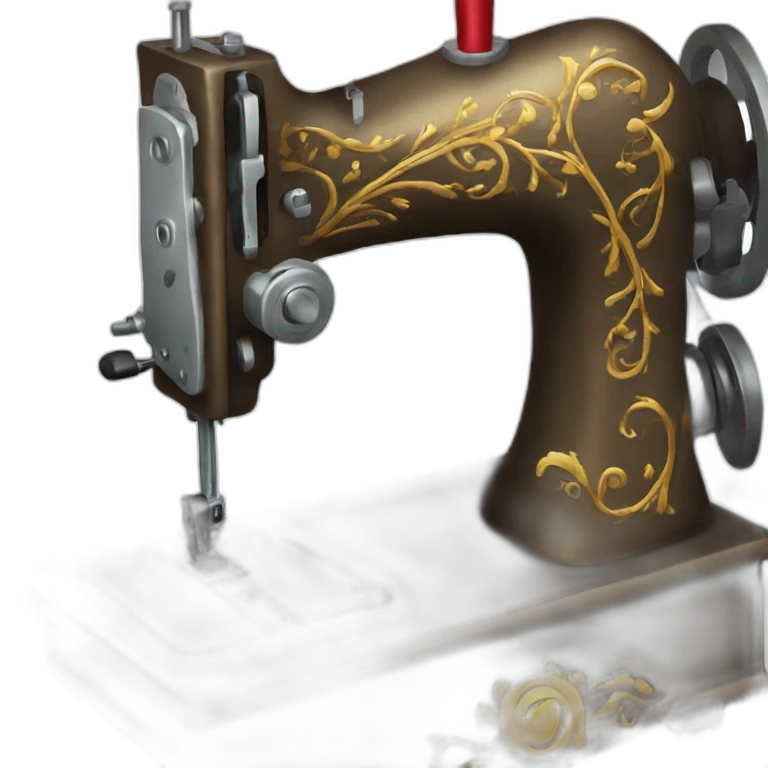 foot sewing machine emoji
