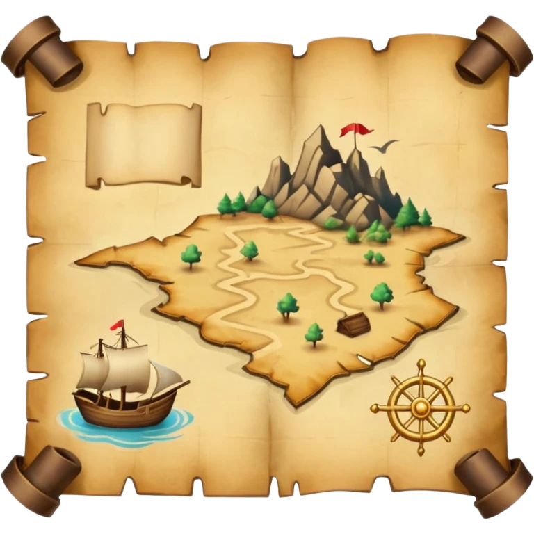 Treasure Map emoji