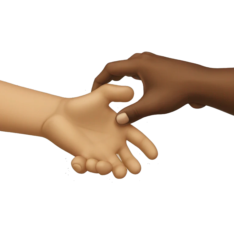 The creation of Adam hands emoji