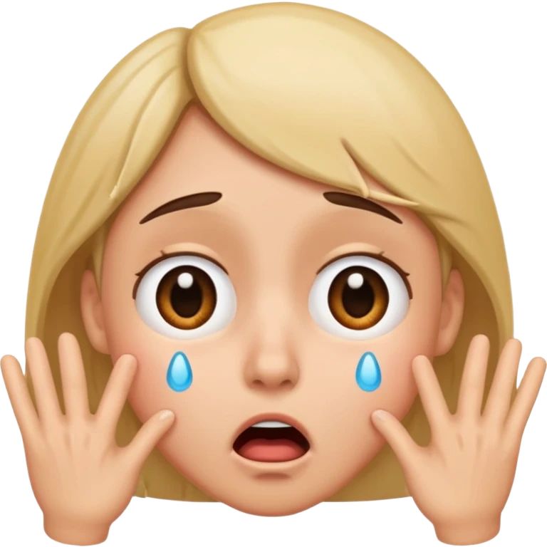 😱🥲 emoji