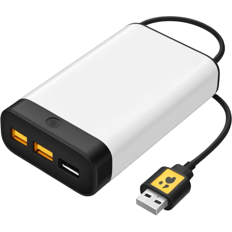 powerbank charging emoji