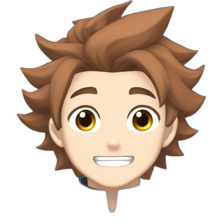 Mark Evans inazuma eleven emoji
