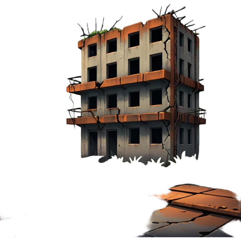 Dystopian Apocalyptic Aesthetic Scenery Deco emoji