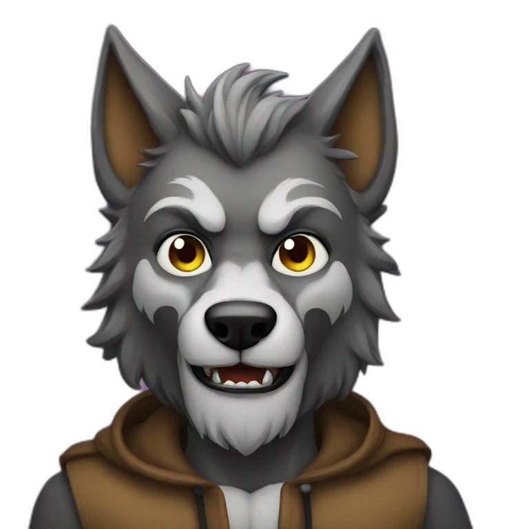 werewolf-gay emoji