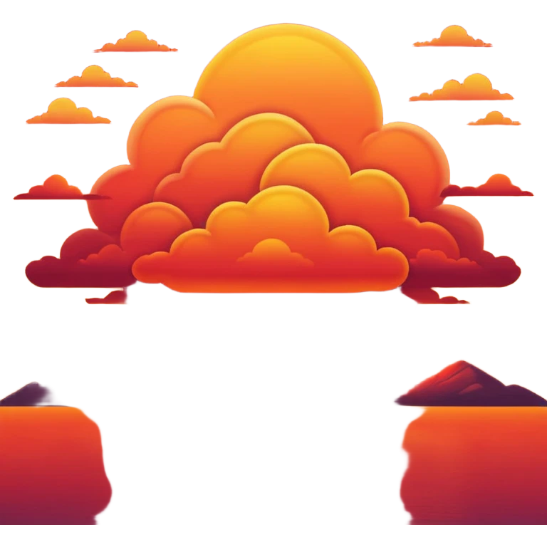 Sunset emoji