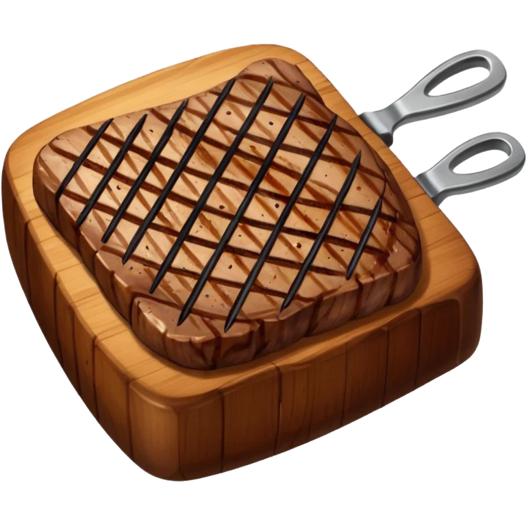 grilled steak emoji