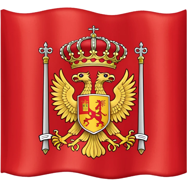 Bandera aspa de borgoña del imperio español emoji