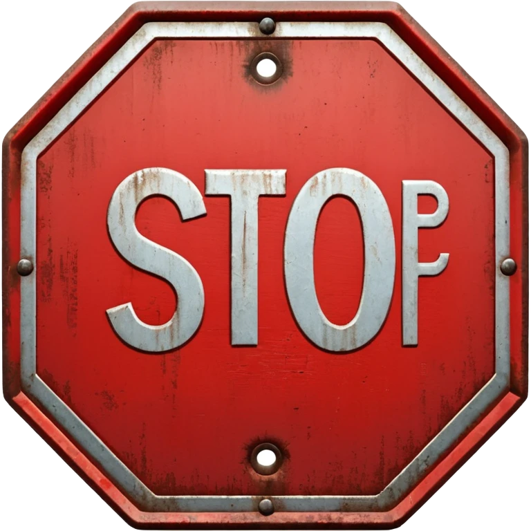Stop😔🖐 emoji