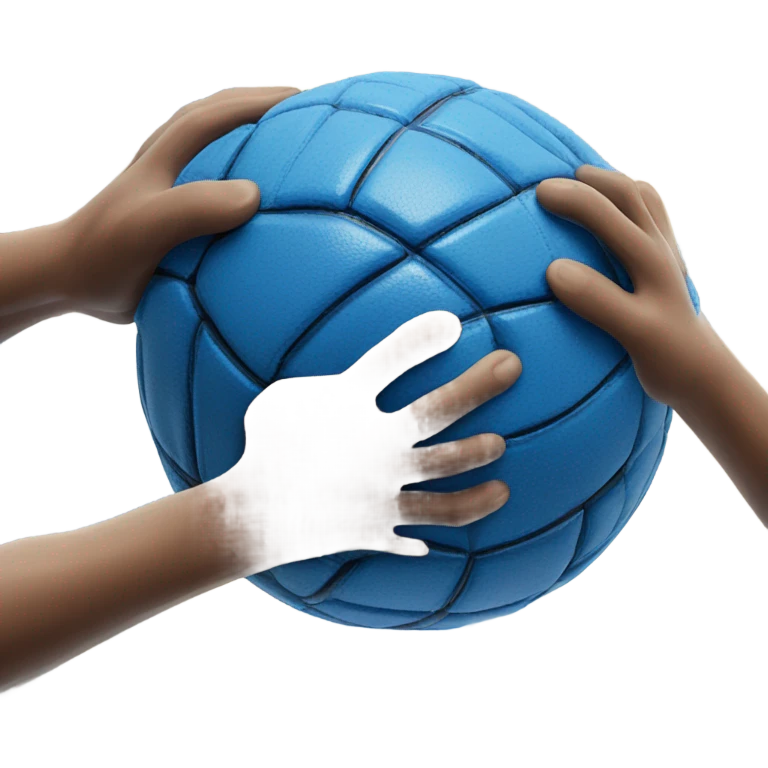 Blue Handball emoji