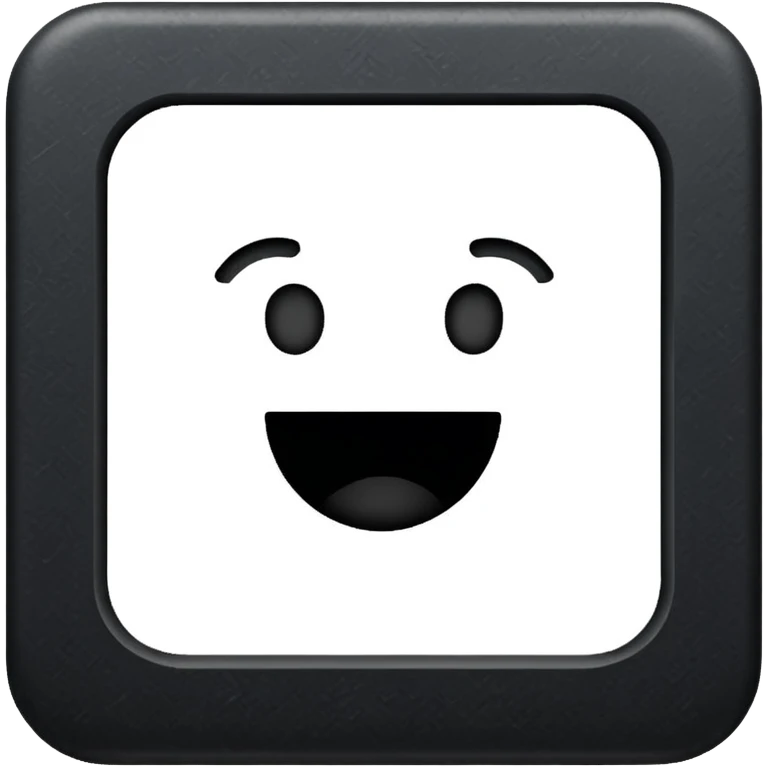 Black note emoji