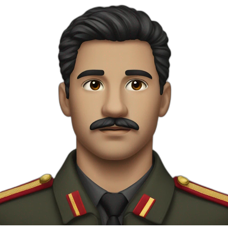 solo military manly uniform emoji