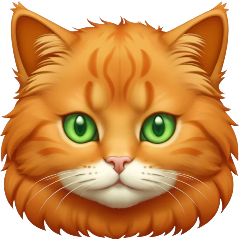 Buff orange cat emoji