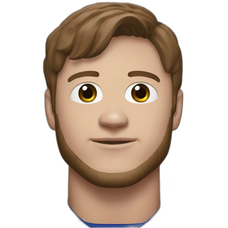 Josh Allen in a bills jersey emoji