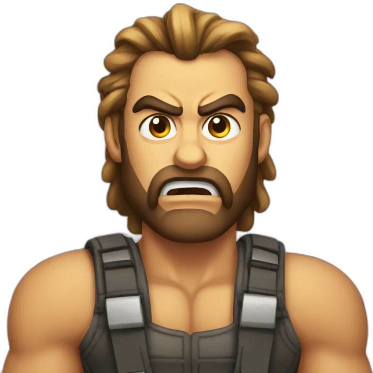 angry berger emoji