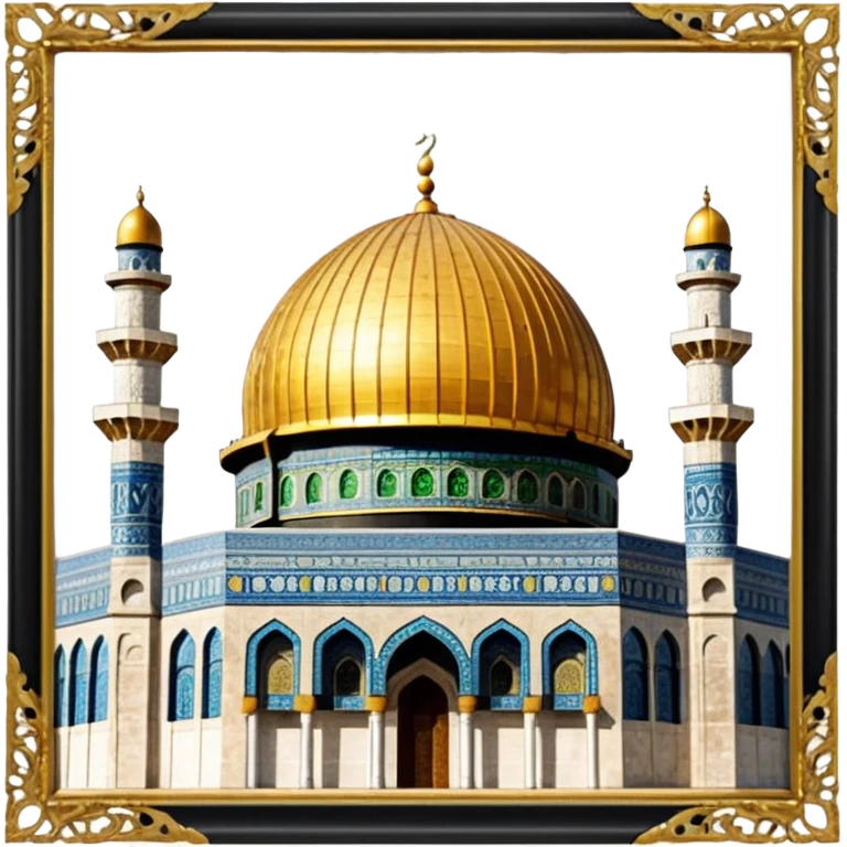 Dome of the rock, Palestine emoji