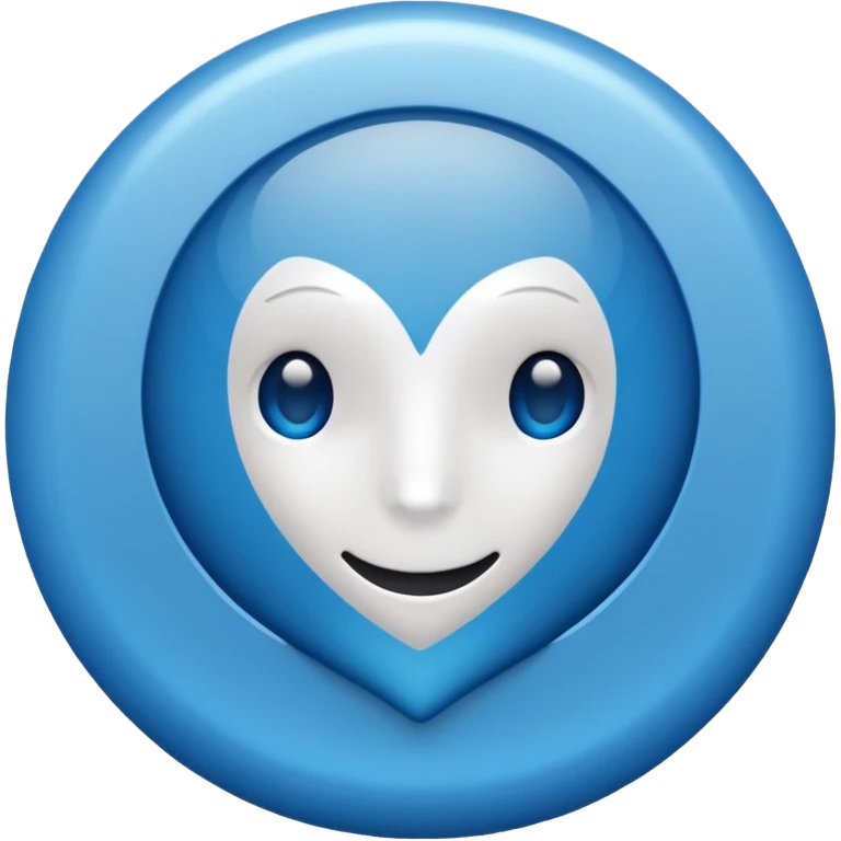Blue tick emoji