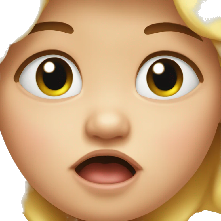 Baby cry emoji