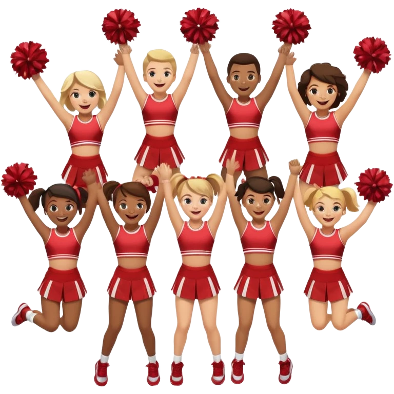 Cheer squad emoji