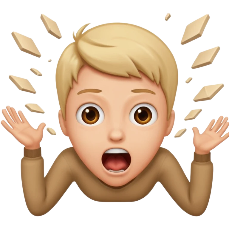 Fall over emoji