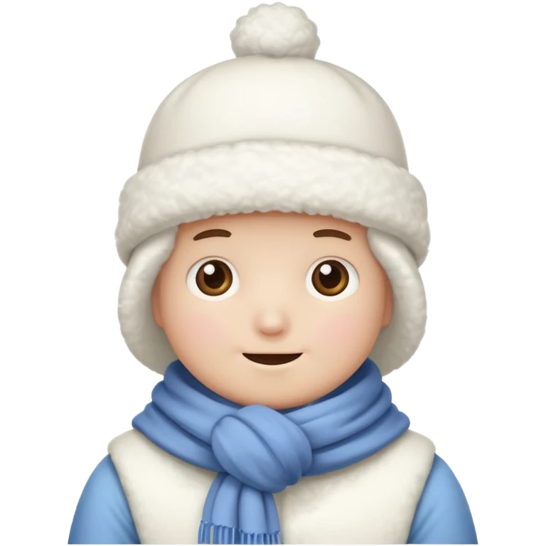 marshmallow guy with accessories emoji