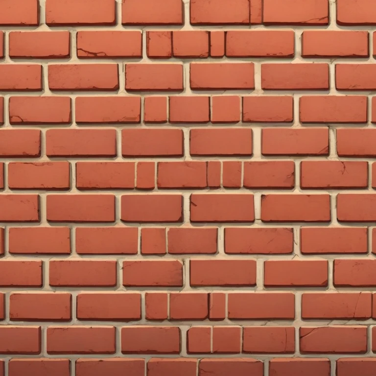 brick wall corner view, showing two sides meeting at a corner emoji
