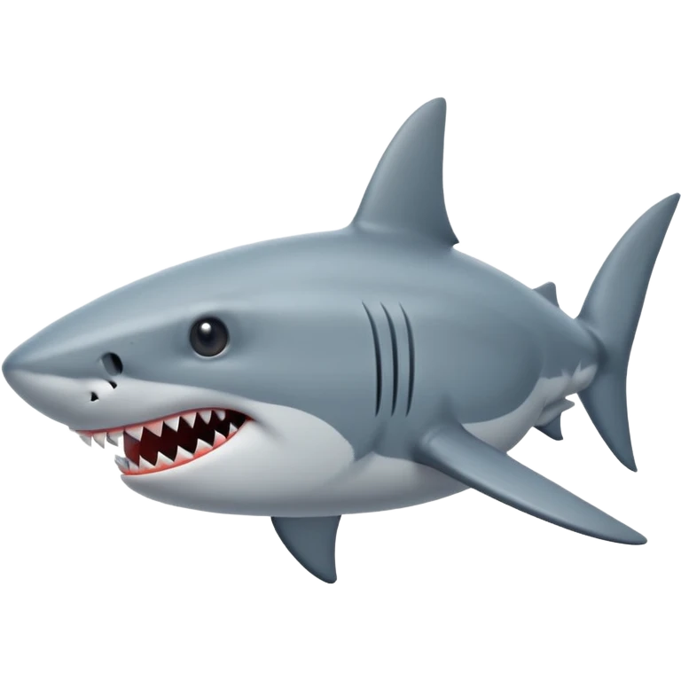 un requin emoji