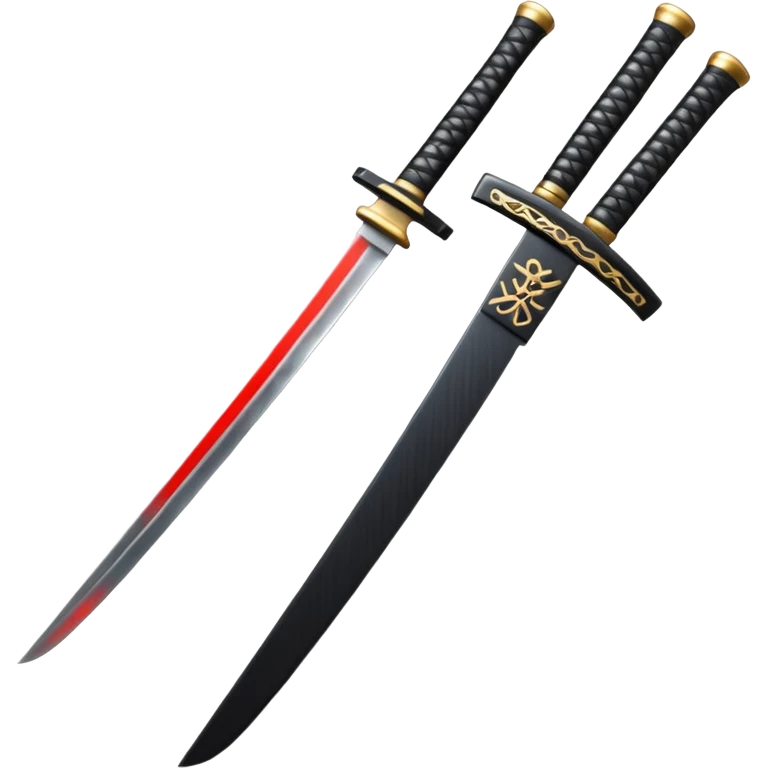 black katana emoji
